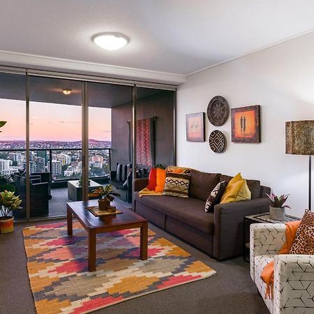 African Escape On Level 38 - Balcony With Views Brisbane Dış mekan fotoğraf