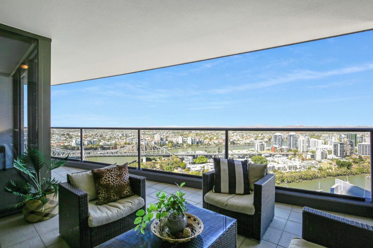 African Escape On Level 38 - Balcony With Views Brisbane Dış mekan fotoğraf